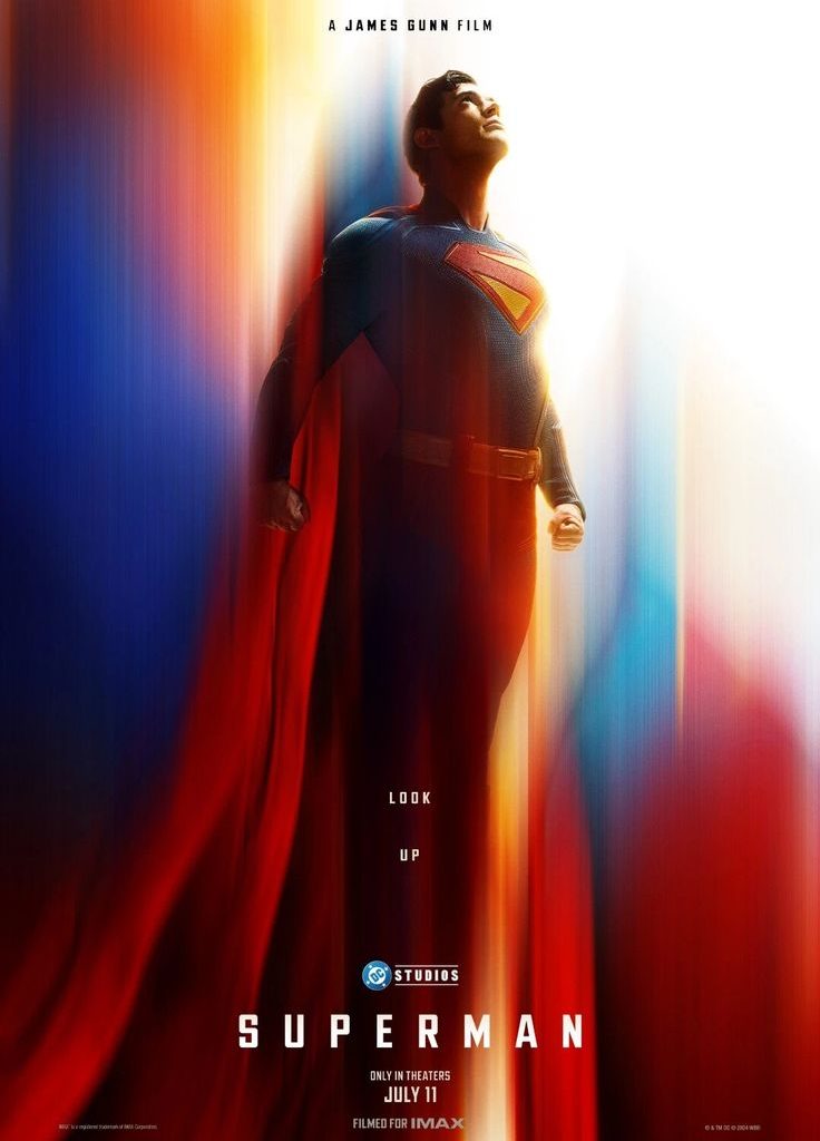 Superman Movie Poster 11X17 Clark Kent Lois Lane DC David Corenswet